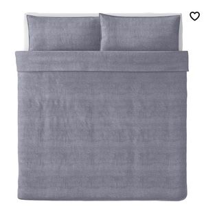 IKEA Kopparblad Full Duvet Cover and Shams